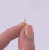Tiny New Moon Studs - Renegade Jewelry