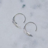 Feathered Hoops - Renegade Jewelry