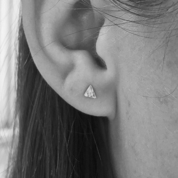 Tiny Triangle Studs