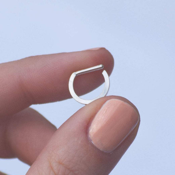 Square Septum Ring - Renegade Jewelry
